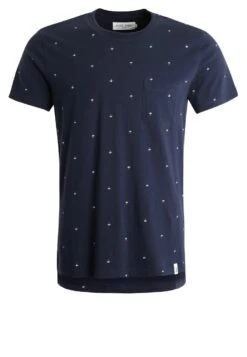Pier One Print T-Shirt - Navy -Boutique Fashion Men's Discount Store da359d8ab59340689320261f676bda5f