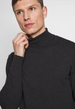 Pier One 2 Pack - Basic Turtleneck - Jumper - Black/Mottled Dark Grey 11 Pier One 2 Pack - Basic Turtleneck - Jumper - Black/Mottled Dark Grey -Boutique Fashion Men's Discount Store dae9b7478ecf4c01b32d63f49f06051a