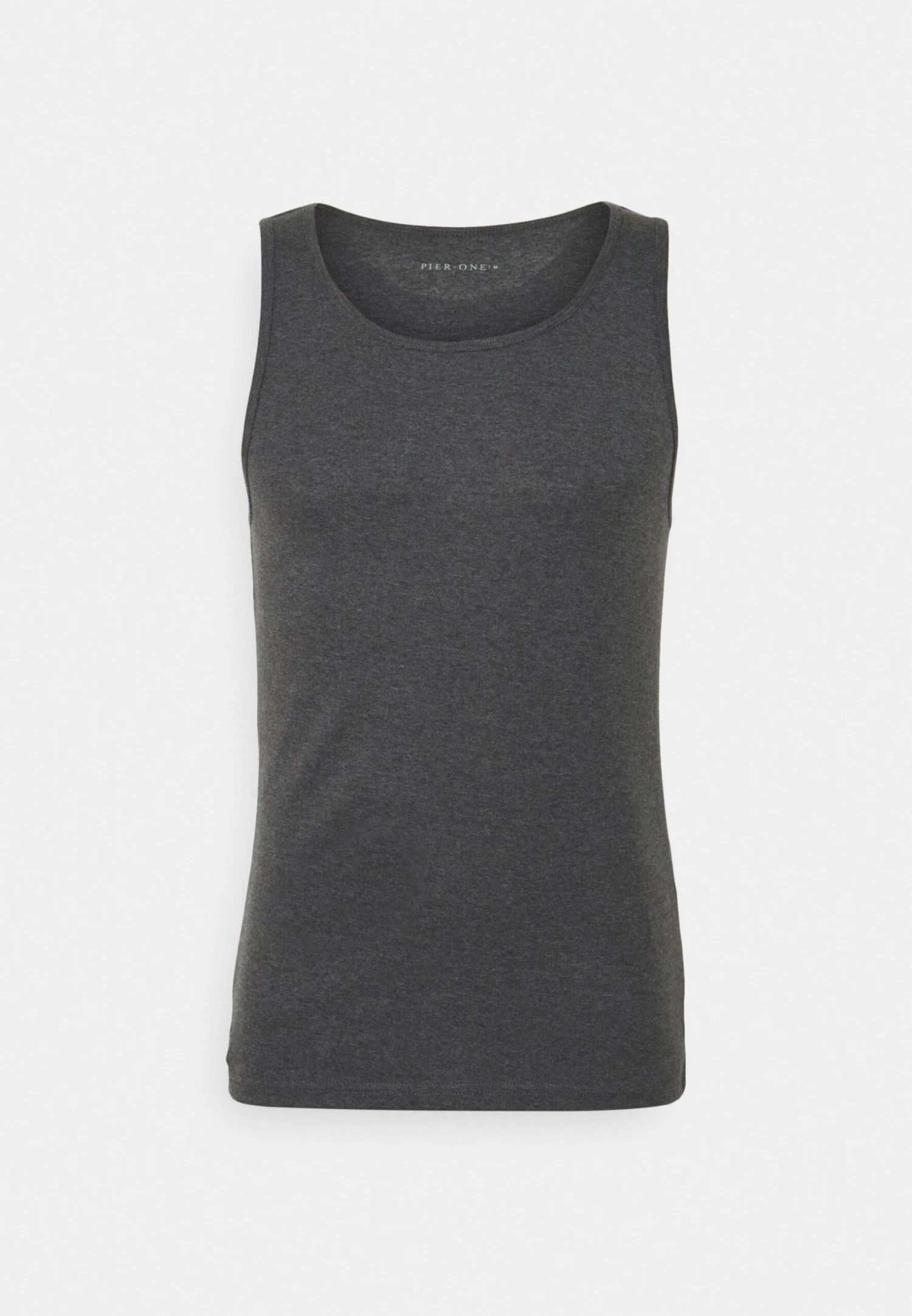 Pier One 3 Pack - Undershirt - Black/Khaki/Mottled Dark Grey 2 Pier One 3 Pack - Undershirt - Black/Khaki/Mottled Dark Grey - Image 2