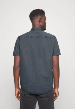 Pier One Shirt - Blue-Grey -Boutique Fashion Men's Discount Store de6eac676ffe49579f368c1daedeaca4