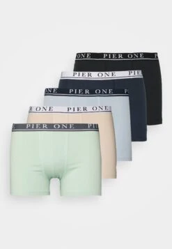 Pier One 5 Pack - Pants - Beige/Light Green/Black -Boutique Fashion Men's Discount Store e0908b74d58443eca85f261ae7c2aa9f