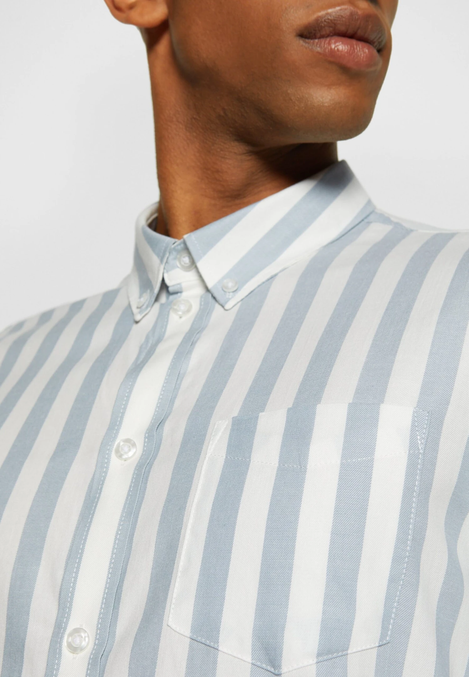 Pier One Shirt -Light Blue/White 6 Pier One Shirt -Light Blue/White - Image 6