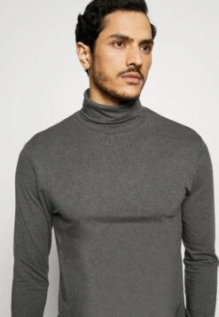 Pier One Long Sleeved Top - Dark Gray 11 Pier One Long Sleeved Top - Dark Gray -Boutique Fashion Men's Discount Store e42af118bc964ff58253df3c3e082585