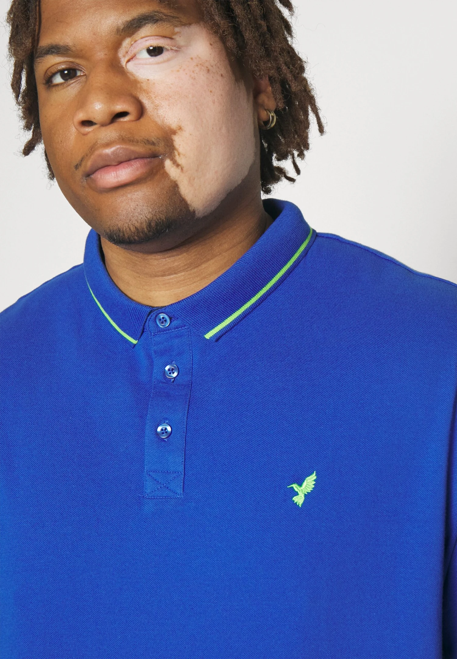 Pier One Tipping Birdy- Polo Shirt - Blue 5 Pier One Tipping Birdy- Polo Shirt - Blue - Image 5