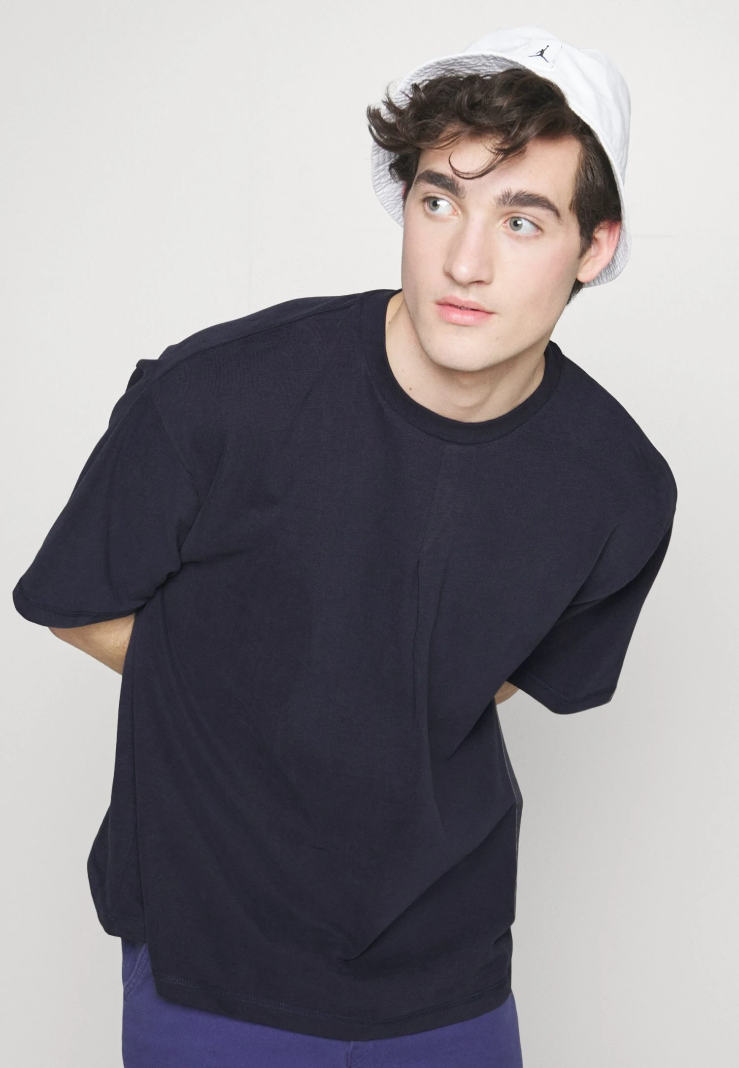 Pier One Basic T-Shirt - Dark Blue 4 Pier One Basic T-Shirt - Dark Blue - Image 4