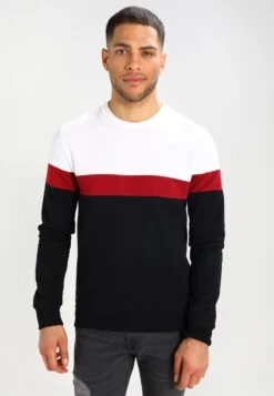 Pier One Sweatshirt - White/Black