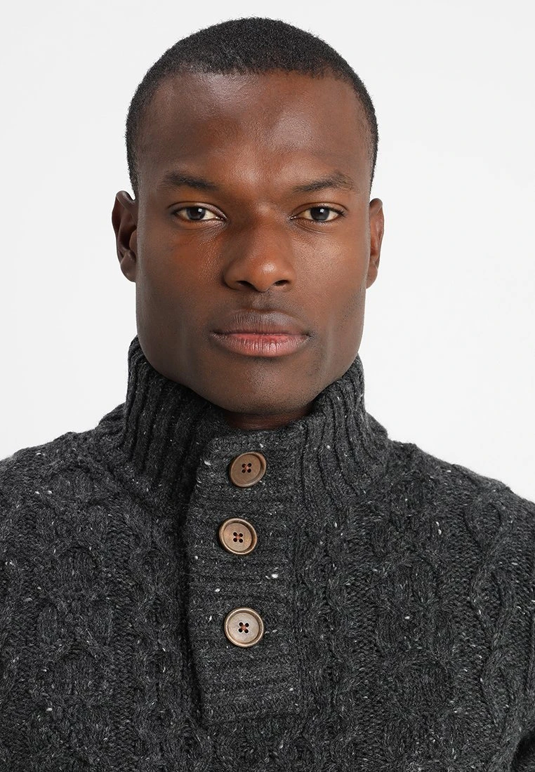 Pier One Jumper - Mottled Dark Grey 5 Pier One Jumper - Mottled Dark Grey - Image 5