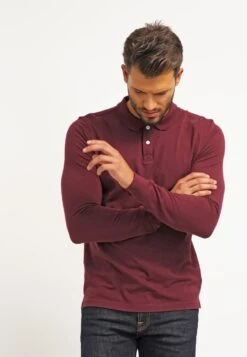 Pier One Polo Shirt - Bordeaux