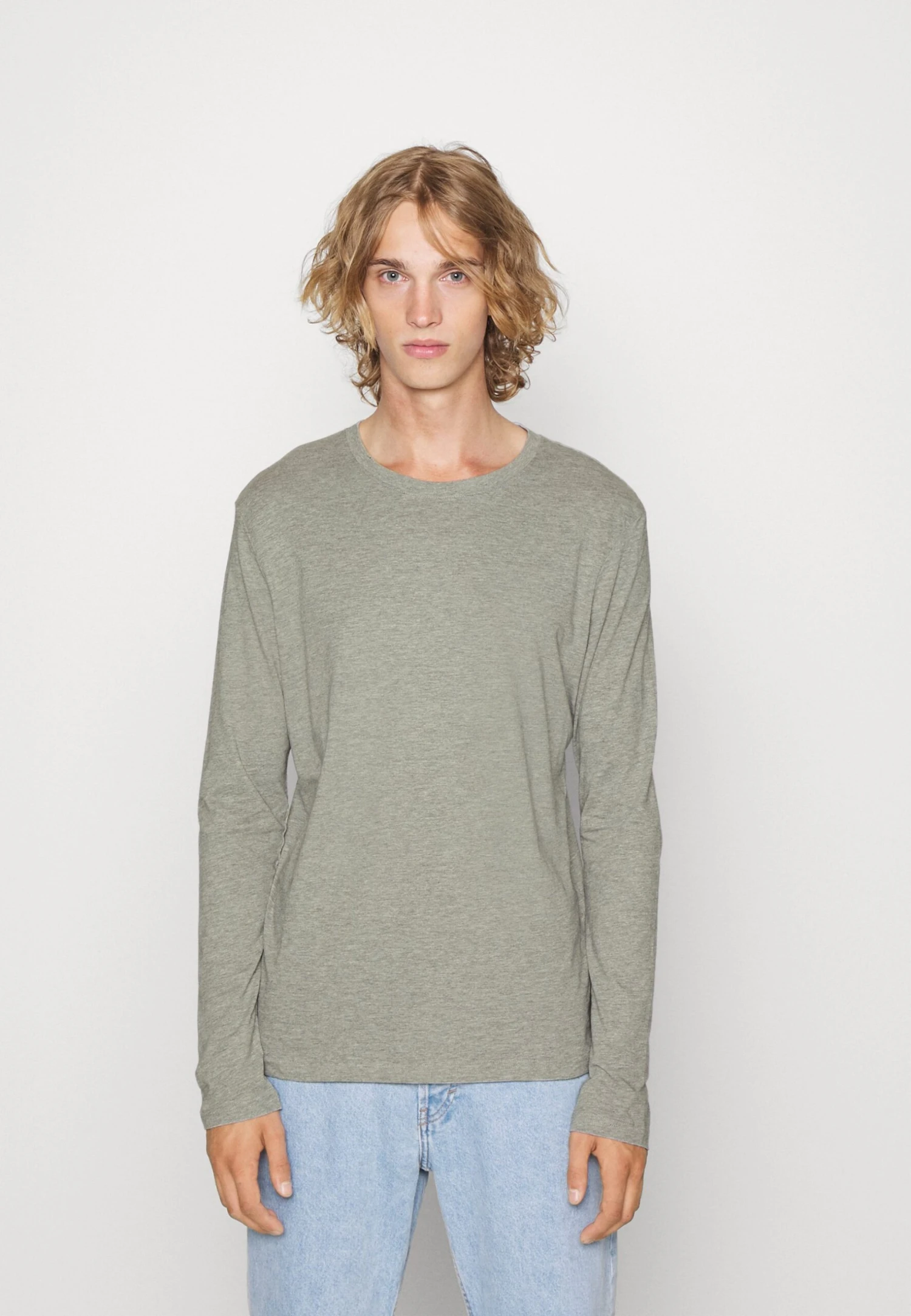 Pier One 5 Pack - Long Sleeved Top - Black/Dark Blue/Stone 2 Pier One 5 Pack - Long Sleeved Top - Black/Dark Blue/Stone - Image 2