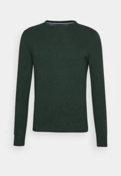 Pier One Basic Crewneck - Jumper - Mottled Dark Green 13 Pier One Basic Crewneck - Jumper - Mottled Dark Green -Boutique Fashion Men's Discount Store ed0d07d298fc4765845341d2b8f1838a