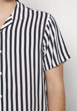 Pier One Shirt - Dark Blue/White 9 Pier One Shirt - Dark Blue/White -Boutique Fashion Men's Discount Store f04216a06fc842d38c3fc0f259374953