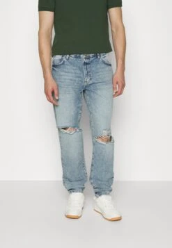 Pier One Relaxed Fit Jeans - Dark Blue Denim -Boutique Fashion Men's Discount Store f0e8ddc61abd4213beac01353ae113fb