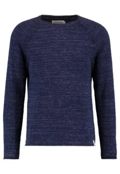 Pier One Jumper - Mottled Blue -Boutique Fashion Men's Discount Store f141f6f2fcf641319960419d9f07007e