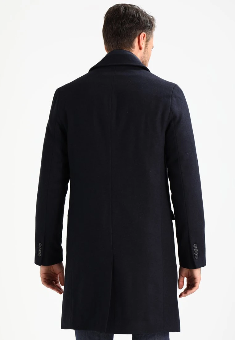 Pier One Classic Coat - Navy 3 Pier One Classic Coat - Navy - Image 3
