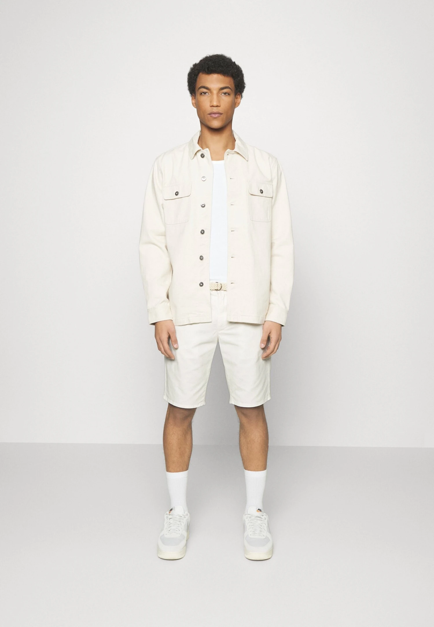 Pier One Shorts - White 2 Pier One Shorts - White - Image 2