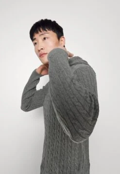 Pier One Jumper - Mottled Grey -Boutique Fashion Men's Discount Store f4469f1046374c5eb4df339474b00988