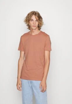 Pier One 5 Pack - Basic T-Shirt - Stone/Blue/Mottled Light Grey - -Boutique Fashion Men's Discount Store f49e698707f341619442536da83fa1ba