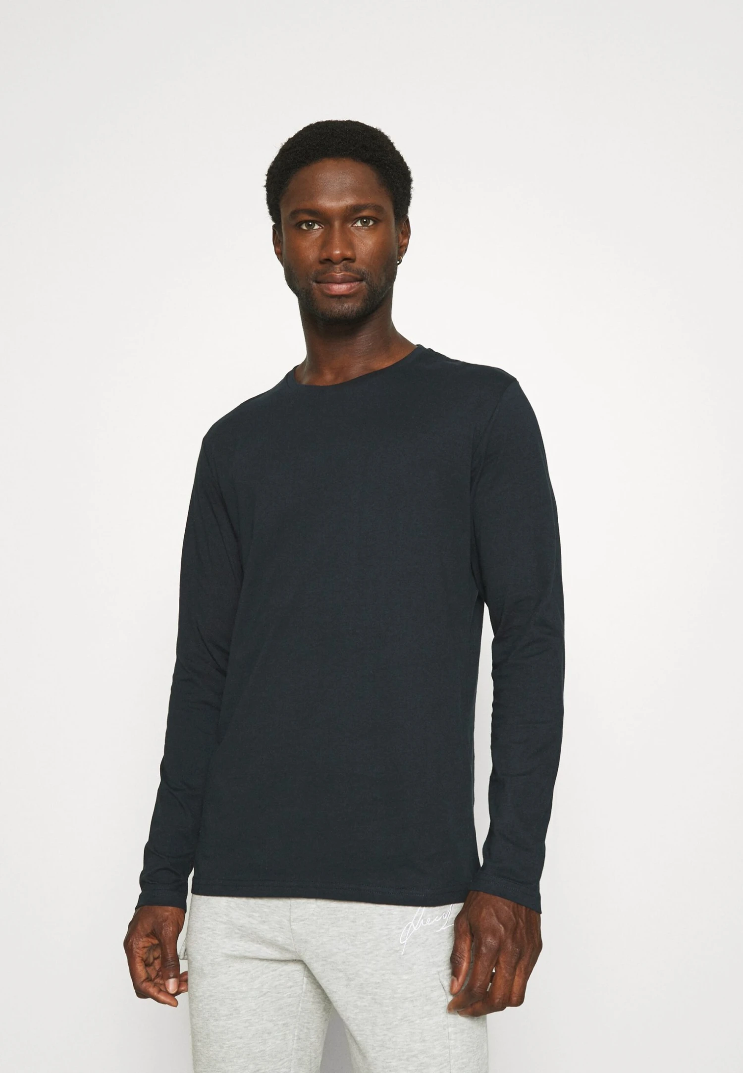 Pier One 2 Pack - Long Sleeved Top - Olive/Dark Blue 2 Pier One 2 Pack - Long Sleeved Top - Olive/Dark Blue - Image 2