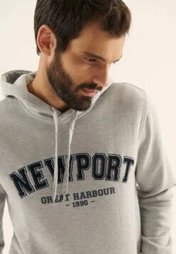 Pier One Sweatshirt - Mottled Light Grey -Boutique Fashion Men's Discount Store f5dabd3fe0fe43a1964ee75b01cff6c9