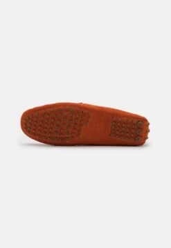 Pier One Leather - Moccasins - Red -Boutique Fashion Men's Discount Store f68767ca822e41d096a83e4e9c9bd444