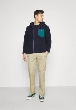 Pier One 2 Pack - Long Sleeved Top - Dark Blue/Mottled Grey