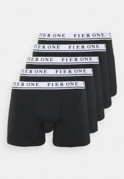 Pier One 5 Pack - Pants - Black/White -Boutique Fashion Men's Discount Store f8a9961bde104c46bfc1ad8306228a42