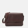 Pier One Leather Unisex - Laptop Bag - Brown