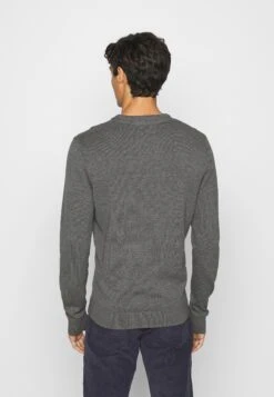 Pier One 2 Pack- Jumper - Dark Blue/Mottled Dark Grey -Boutique Fashion Men's Discount Store f939354758d943f1950ff283b1026dd8