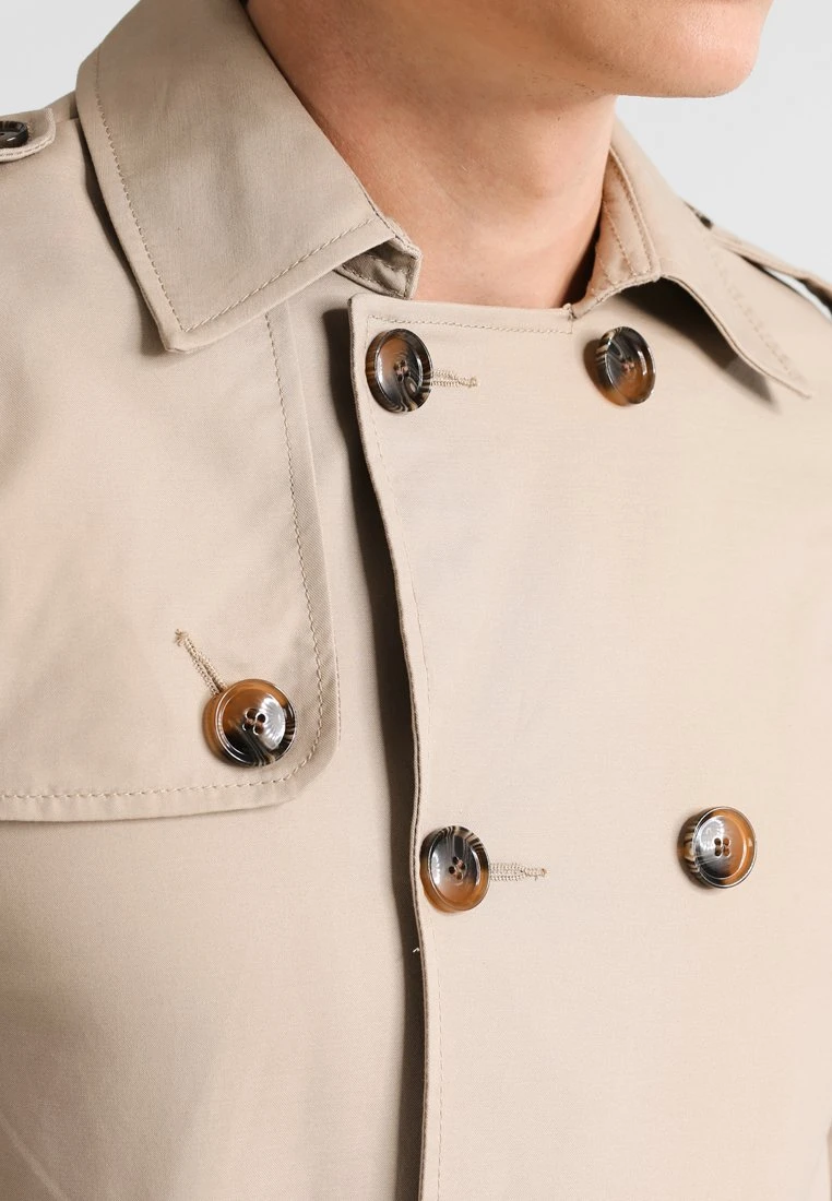 Pier One Trenchcoat - Beige 4 Pier One Trenchcoat - Beige - Image 4