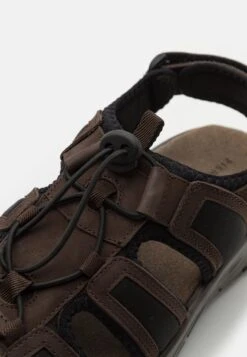Pier One Leather - Walking Sandals - Brown -Boutique Fashion Men's Discount Store fe4ac8c516524342a23bf7dfc5e9f947