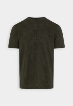 Pier One Print T-Shirt - Dark Green -Boutique Fashion Men's Discount Store ff013f0a192f48feb42df87a48652e21