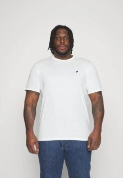 Pier One 2 Pack - Basic T-Shirt - Dark Blue/White -Boutique Fashion Men's Discount Store ff1c59419f484436956f29c6ac56059a